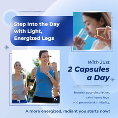 Side view of Red Vine Leaf and Horse Chestnut bottle