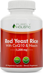 Red Yeast Rice 1200mg with CoQ10 and Niacin capsules