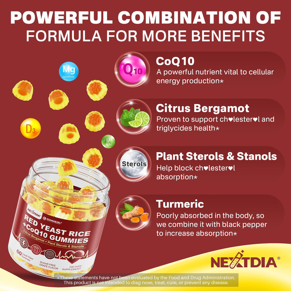 No added sugar, monk fruit sweetened gummy with vegan ingredients