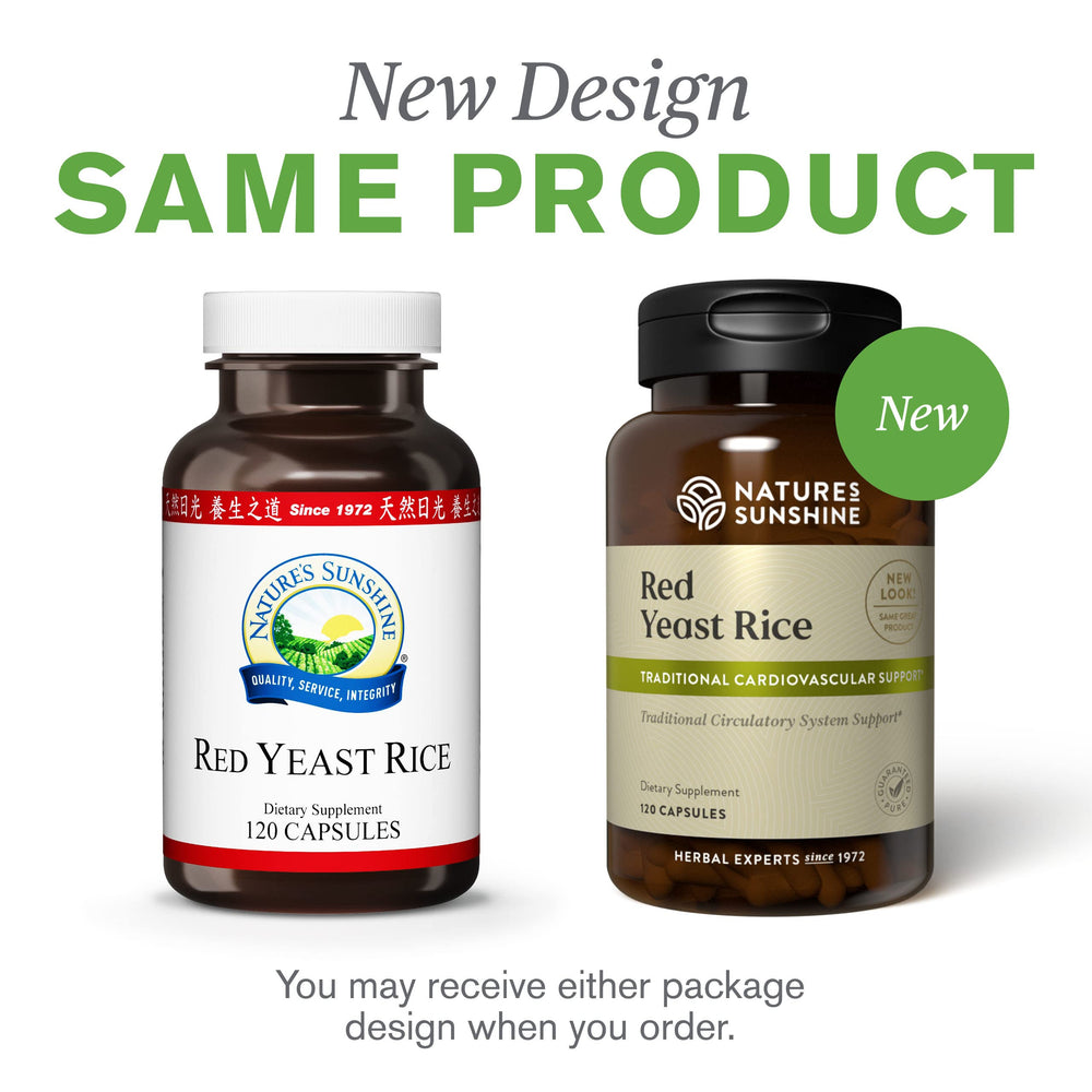 Red yeast rice capsules for cholesterol maintenance