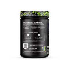 RedCon1 Total War Black Ops powder dissolving in water for energy boost.