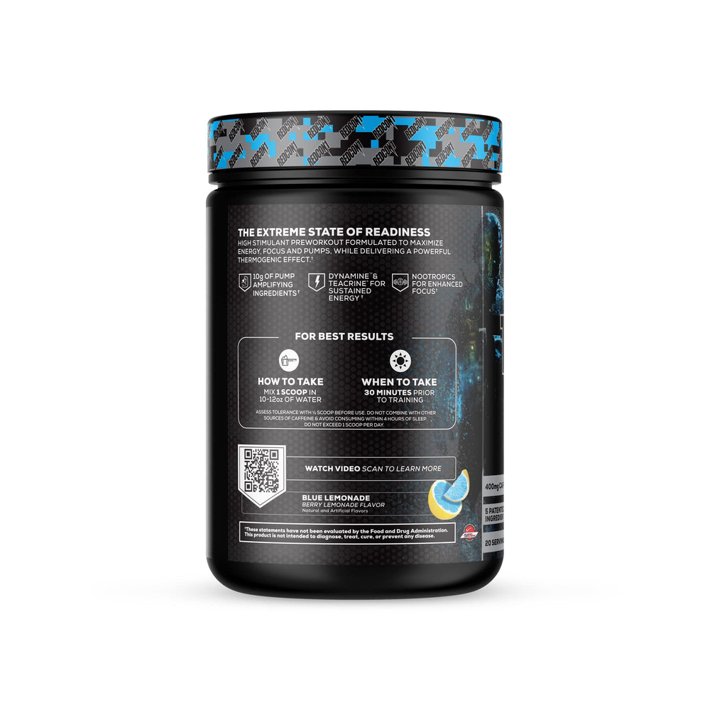 REDCON1 Total War Black Ops scoop measures powder for quick energy and pumps