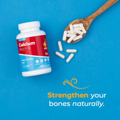 Redd Remedies Calcium Mag + D ovo-vegetarian label indicates egg-free calcium formula