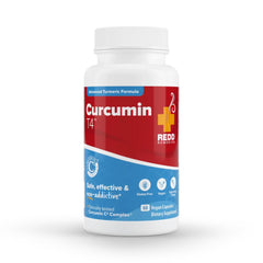 Bottle of Redd Remedies Curcumin T4