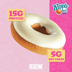 REDEFINE Dippin' Dots Protein Donut no artificial ingredients clean-label snack choice