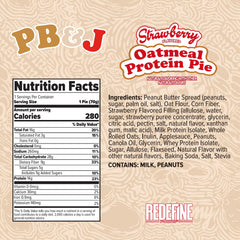 REDEFINE Oatmeal Protein Pie eight-count box ideal for meal prep and on-the-go