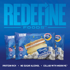 REDEFINE Protein Pie MoonPie Vanilla ingredient panel reveals clean ingredients