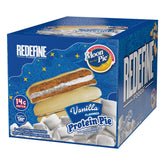 REDEFINE Protein Pie MoonPie Vanilla pack shot highlights eight-pack convenience