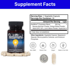 RediMind ingredients - Huperzine A