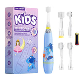 Front view of ReDISEN 360 Degree Kids Electric Toothbrush in blue