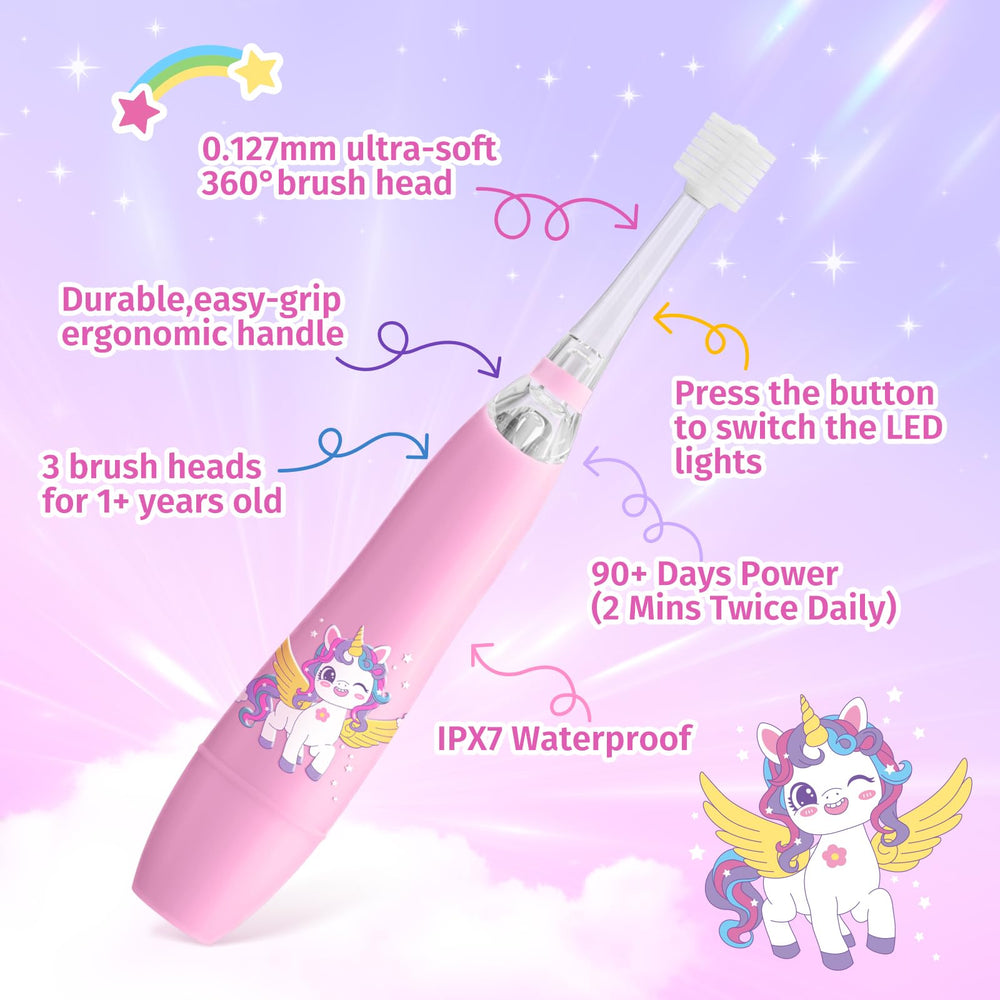 AAA battery included powering the toothbrush