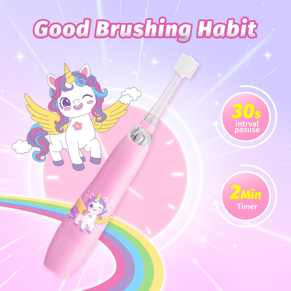 Unboxed ReDISEN kids toothbrush with packaging