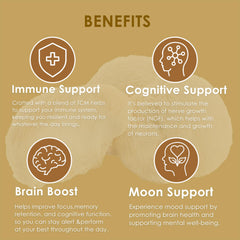 Redmint organic immune-support bottle and label
