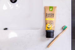 Packaging for Redmond Earthpaste with Silver Lemon Twist Pack of 2