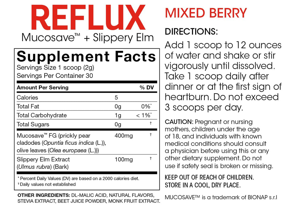 Reflux two-tubs packaging back view