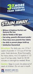 Regent Labs Stain Away bottle with mint finish imagery