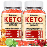 Regio Keto ACV Gummies bottle front highlighting vegan, non-GMO daily wellness.
