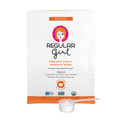 Regular Girl Organic Powder bottle front view