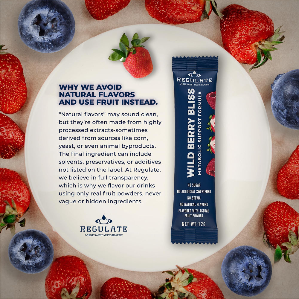 Regulate Wild Berry Bliss bottle-ready to drink after gym or commute