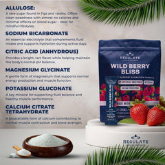 Regulate Wild Berry Bliss chromium and electrolytes support daily hydration