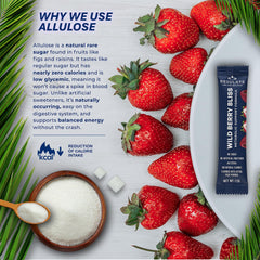 Regulate Wild Berry Bliss close-up of real fruit powder texture and color