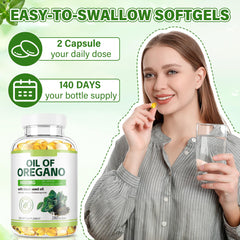 Non-GMO, gluten-free, plant-based softgels image