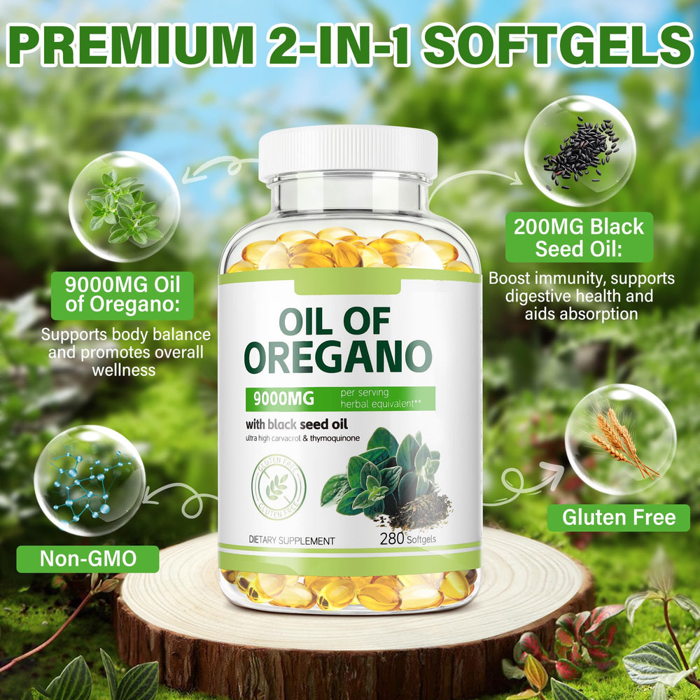 Reguoa oregano oil softgel capsules