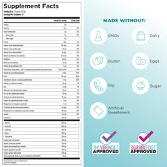 Reignite Wellness chocolate paleo shake pour showing creamy texture for quick breakfast.