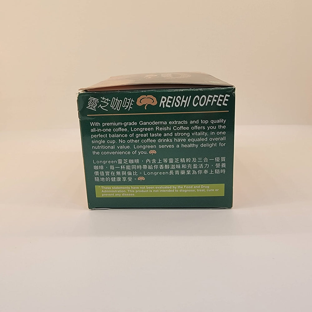 Serving size 18g of Reishi Coffee-4in1
