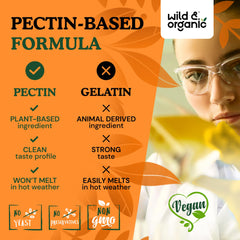 Mango-flavored reishi mushroom gummies