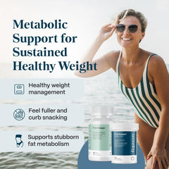 Rejuveen Previtalean prebiotic capsules bottle demonstrates fiber-forward fullness potential.