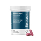 Rejuveen Provitalean metabolism bottle front for daily balance.