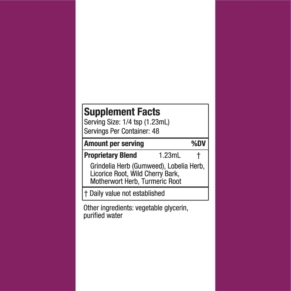Bright Lungs use setup shows quick dropper dosing for convenient daily routine