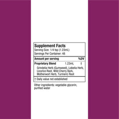 Bright Lungs use setup shows quick dropper dosing for convenient daily routine