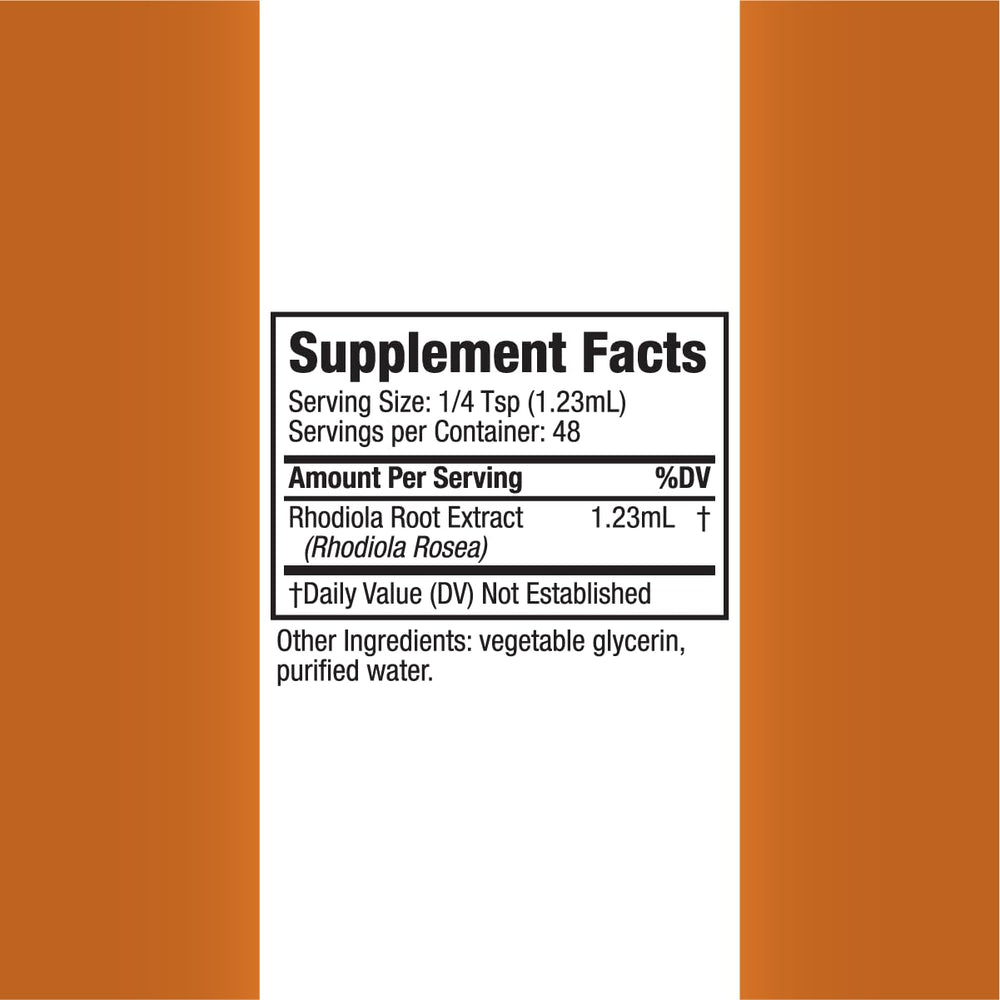 Rejuvica Health Active Rhodiola packaging demonstrates organic and wildcrafted origins.