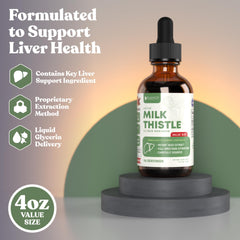 Milk Thistle seed extract liquid drops