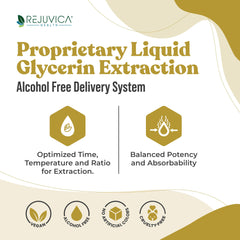 Illustration of mullein leaf extract used in the tincture