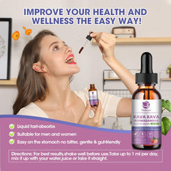 Graphic highlighting relaxation, cognitive support, and immune wellness