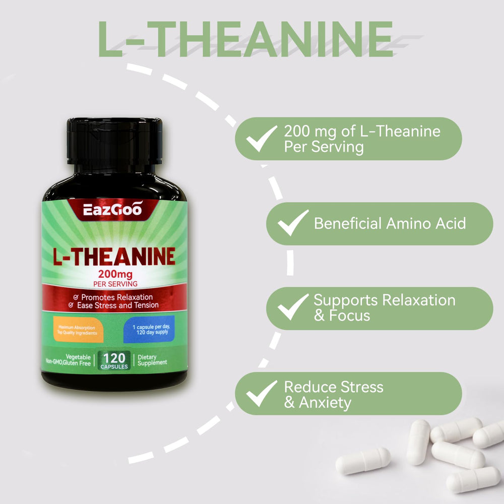 Relaxation and stress support with L-Theanine