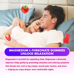 Relaxation and cognitive support with magnesium L-Threonate gummies