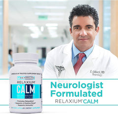 5-HTP capsules and Relaxium Calm ingredients
