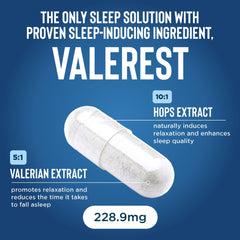 Relaxium Sleep Aid on a nightstand for bedtime routine.