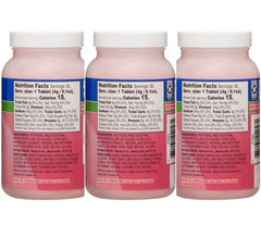 ReliOn glucose tablets fruit punch closeup showing quick-dissolving tablets for on-the-go use.