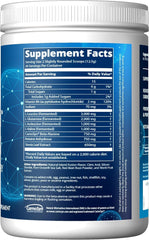 Prepared Reload BCAA+G Island Fusion drink in a glass