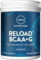 MRM Nutrition Reload BCAA+G Watermelon flavored 840g tub