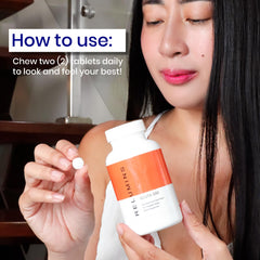 Vitamin C with rose hips included in Relumins Gluta 500