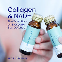 Relumins ingredient spotlight with collagen peptides and bottle benefits