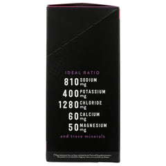 REL YTE Re-Lyte in cold water creating a vibrant, berry-flavored hydration look.