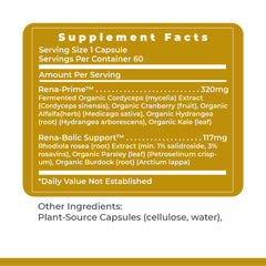 RenaVen packaging shown in a lifestyle context