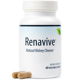 Renavive Kidney Cleanse bottle-front for daily urinary wellness.
